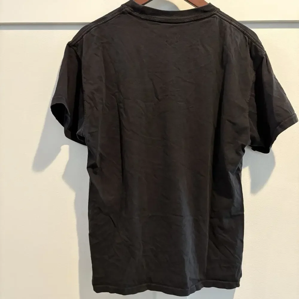 Nike Basketball Shirt Men Small Black Embroidered Hoop Dreams Short Sleeve‎ Tee